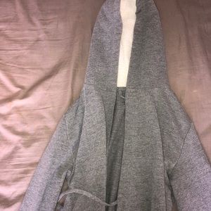 Loungewear gray/white wool sweater